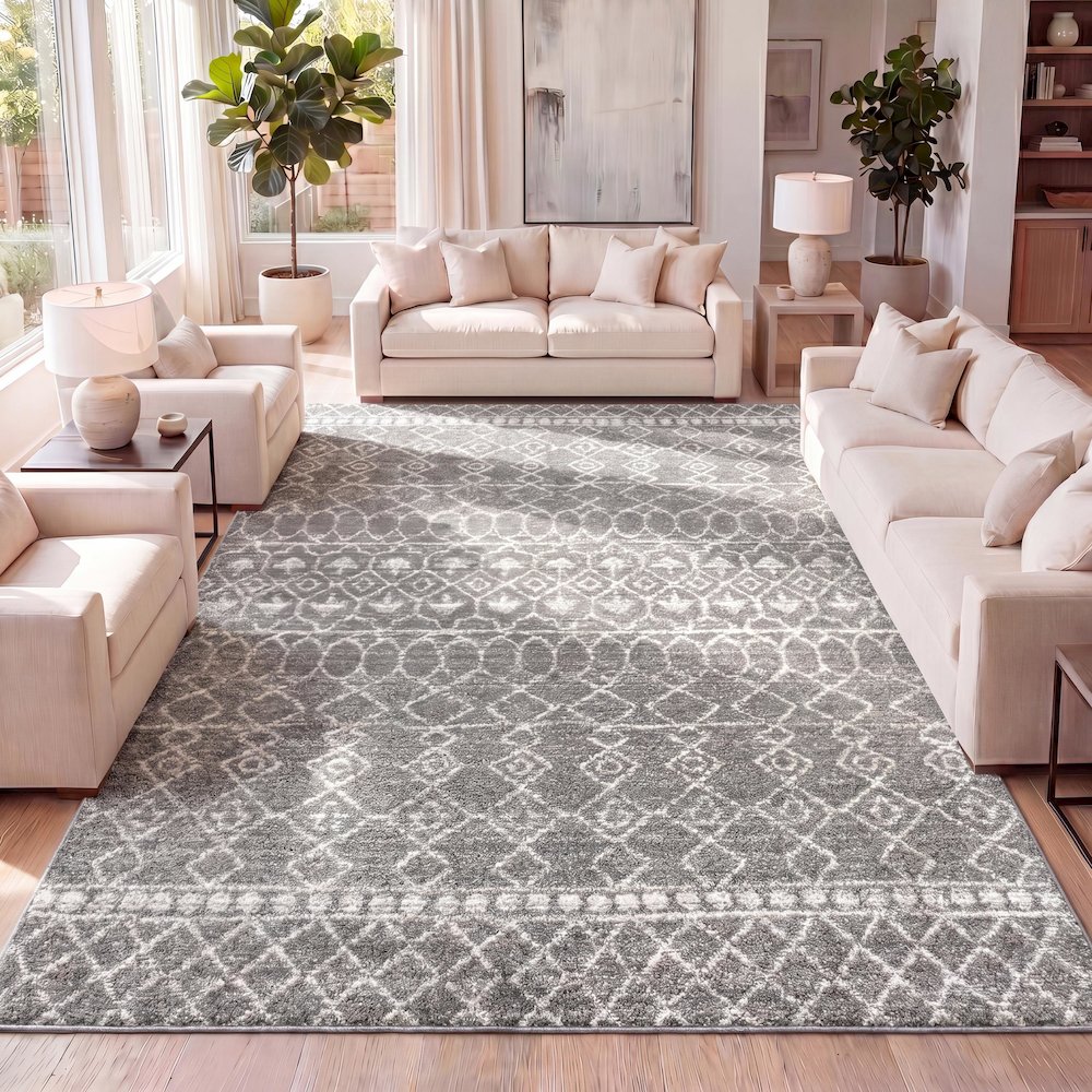 Izil Moroccan Beni Souk Area Rug. Picture 12