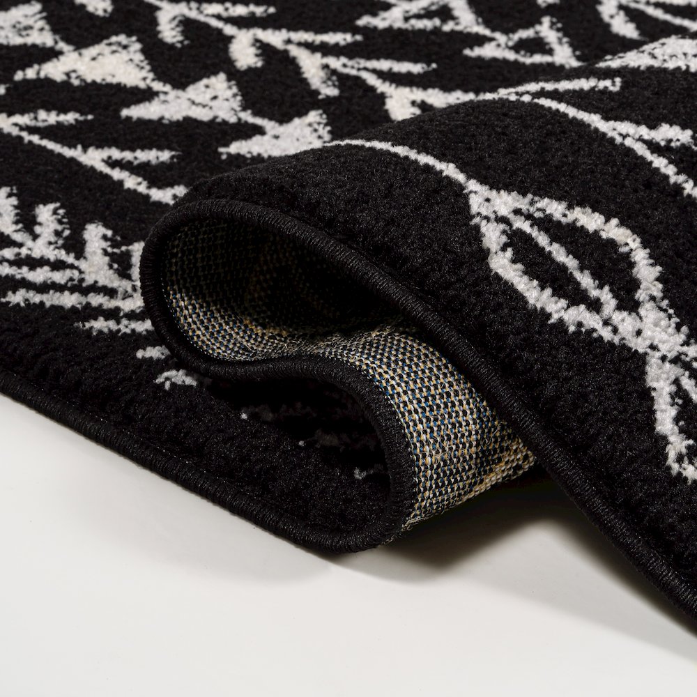 Ziri Moroccan Geometric Runner Rug. Picture 3
