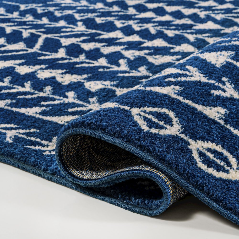 Ziri Moroccan Geometric Runner Rug. Picture 3