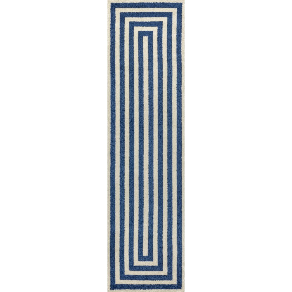 Bandol Modern Classic Mitre Stripe Area Rug. Picture 3