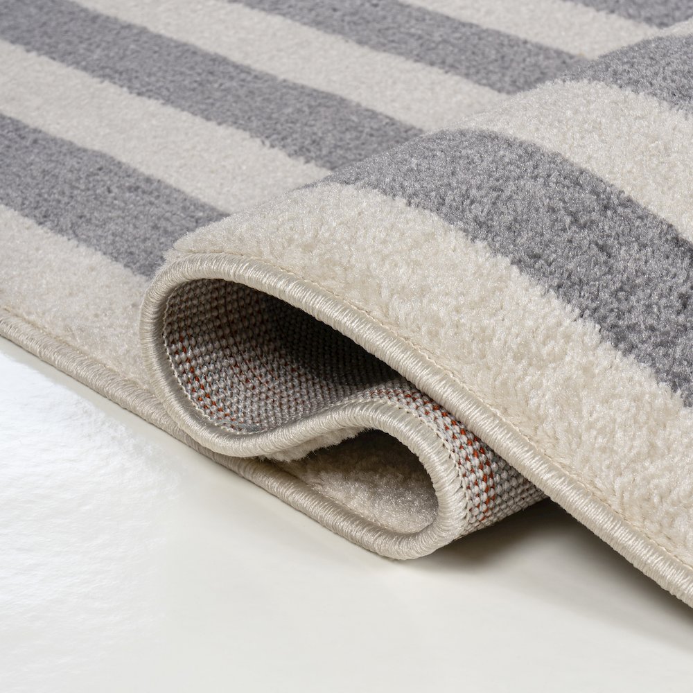 Bandol Modern Classic Mitre Stripe Area Rug. Picture 4