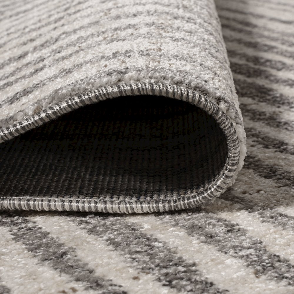 Skoura Modern Bold Stripe Area Rug. Picture 6