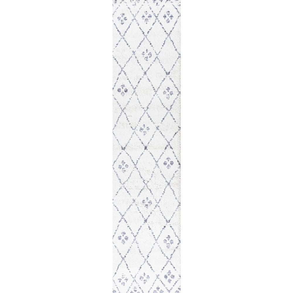 Izil Moroccan Geometric Diamond Area Rug. Picture 1