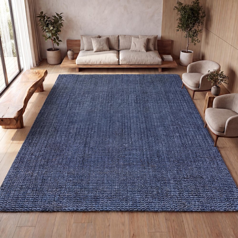 Pata Hand Woven Chunky Jute Area Rug. Picture 11