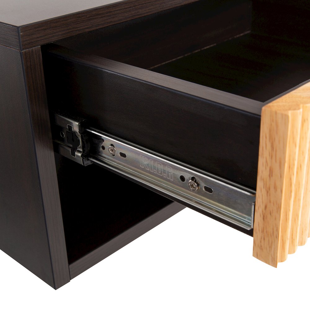 Elise 15.7" Modern Floating Wall Mounted Nightstand. Picture 4
