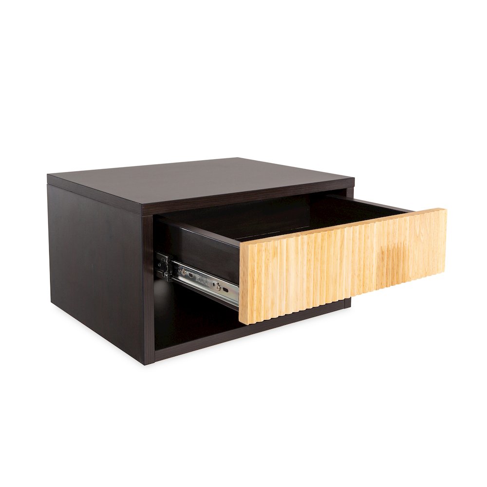 Elise 15.7" Modern Floating Wall Mounted Nightstand. Picture 3