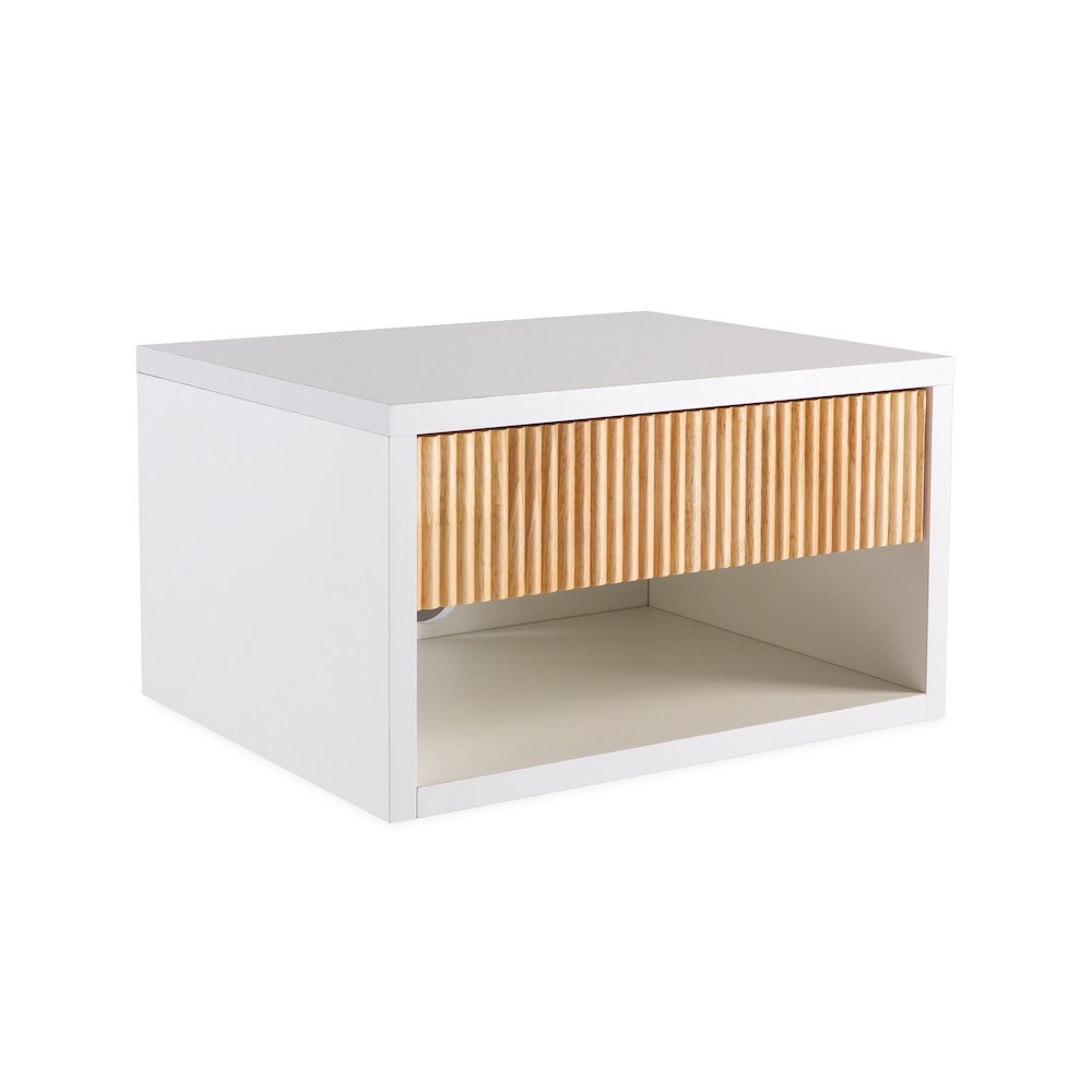 Elise 15.7" Modern Floating Wall Mounted Nightstand. Picture 2