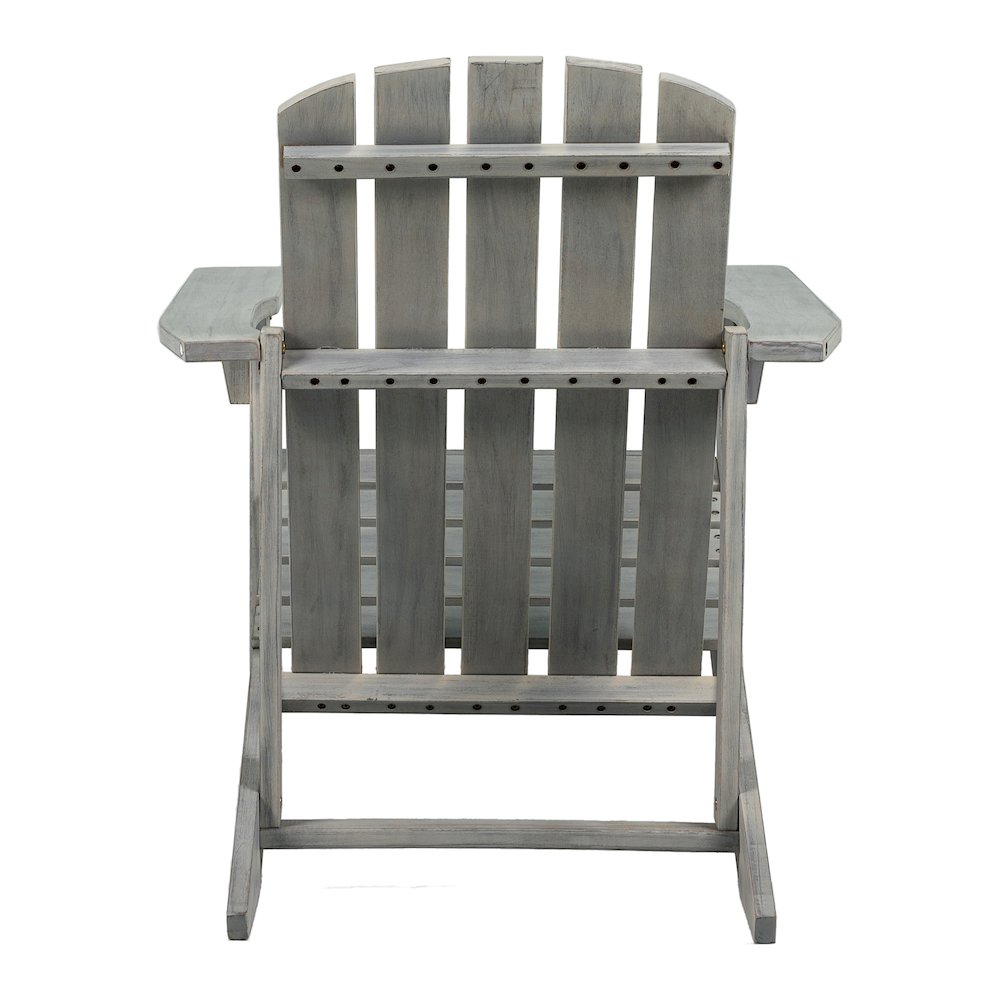 Westport Classic Solid Acacia Wood Outdoor Adirondack Chair. Picture 5