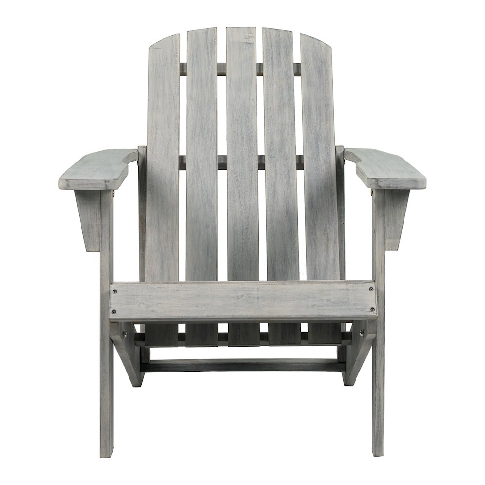Westport Classic Solid Acacia Wood Outdoor Adirondack Chair. Picture 2