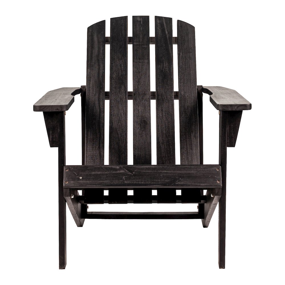 Westport Classic Solid Acacia Wood Outdoor Adirondack Chair. Picture 2