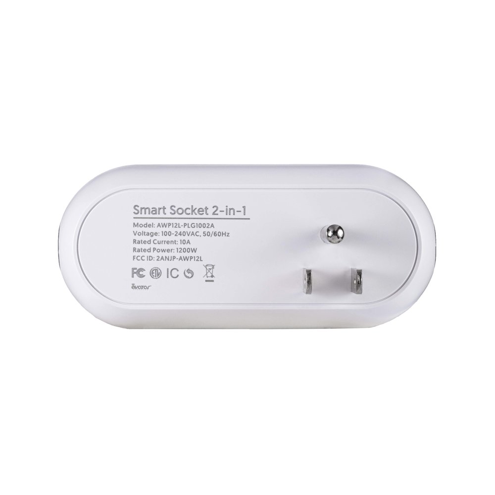 Smart Dual Plug Wifi Remote App Control For Lights Appliances Compatible. Picture 5