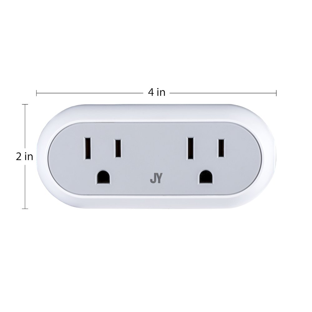 Smart Dual Plug Wifi Remote App Control For Lights Appliances Compatible. Picture 10