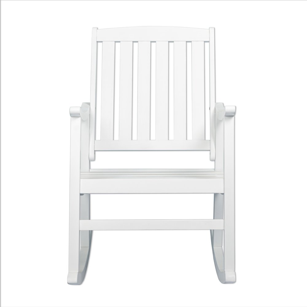 Penny Classic Solid Acacia Wood Outdoor Rocking Chair. Picture 2