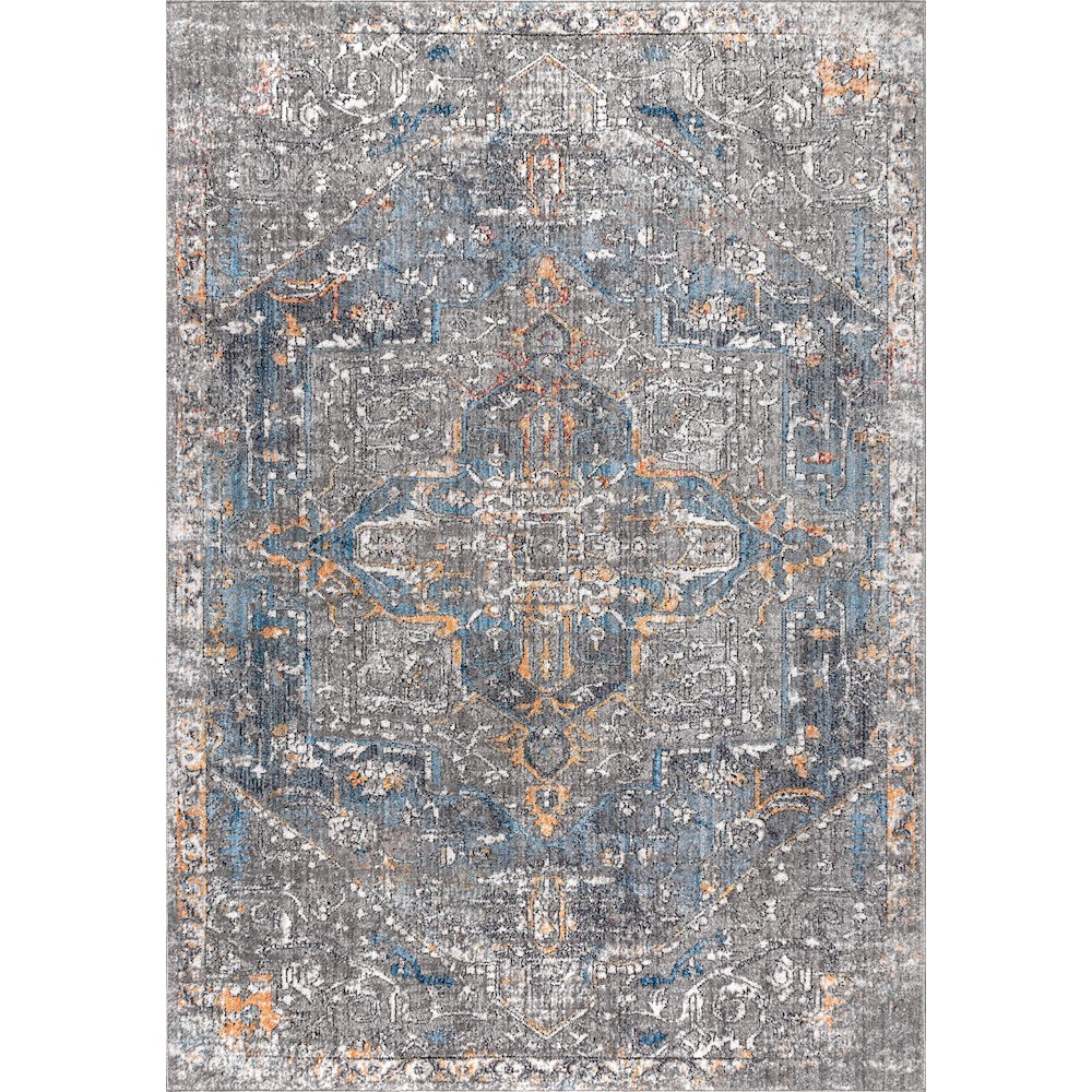 Izmir Vintage Medallion Area Rug. Picture 1