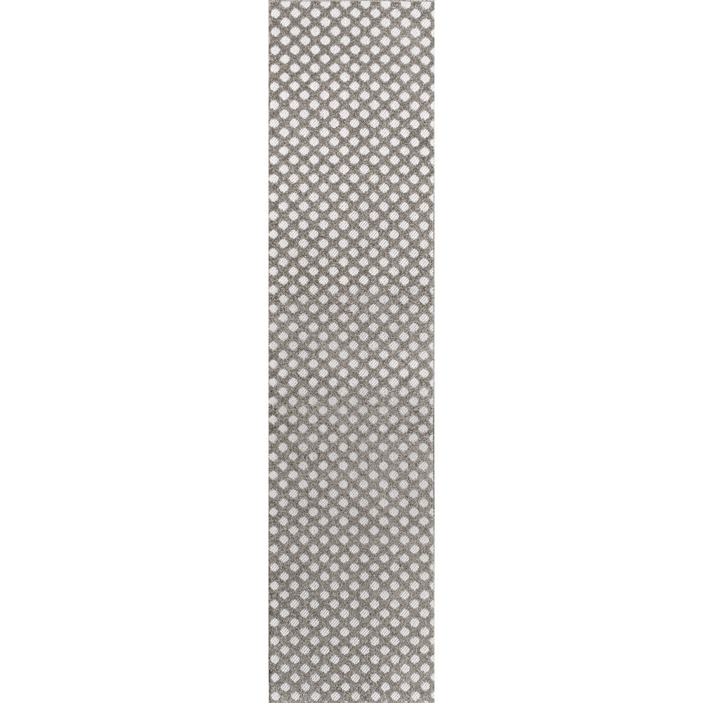 Rabat High-Low Pile Mini Diamond Trellis Area Rug. Picture 1