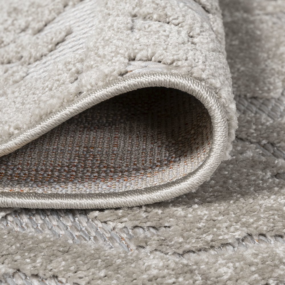 Citta High-Low Pile Mediterranean Tile Area Rug. Picture 6