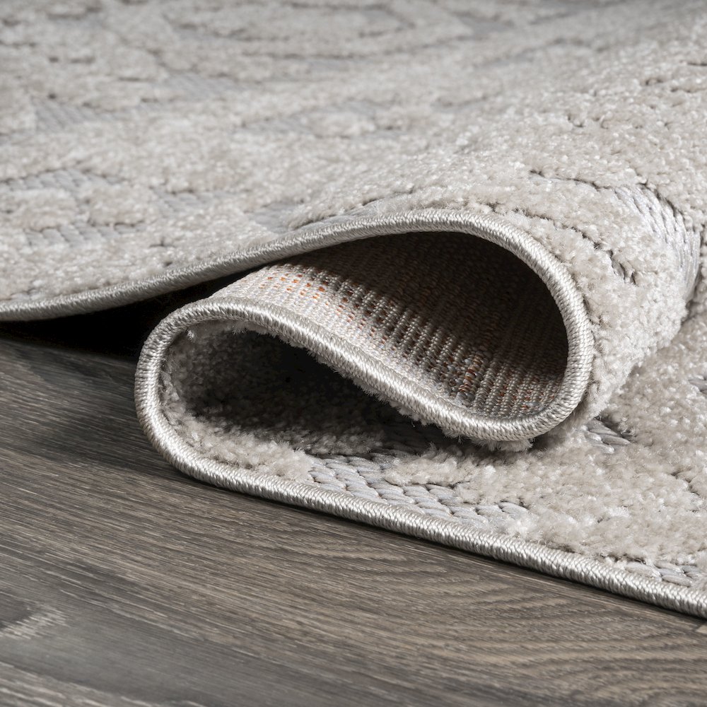 Citta High-Low Pile Mediterranean Tile Area Rug. Picture 8