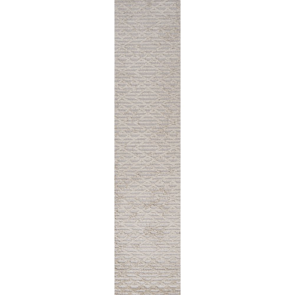 Ararat High-Low Pile Moroccan Diamond Modern Indoor/Outdoor Area Rug. Picture 1