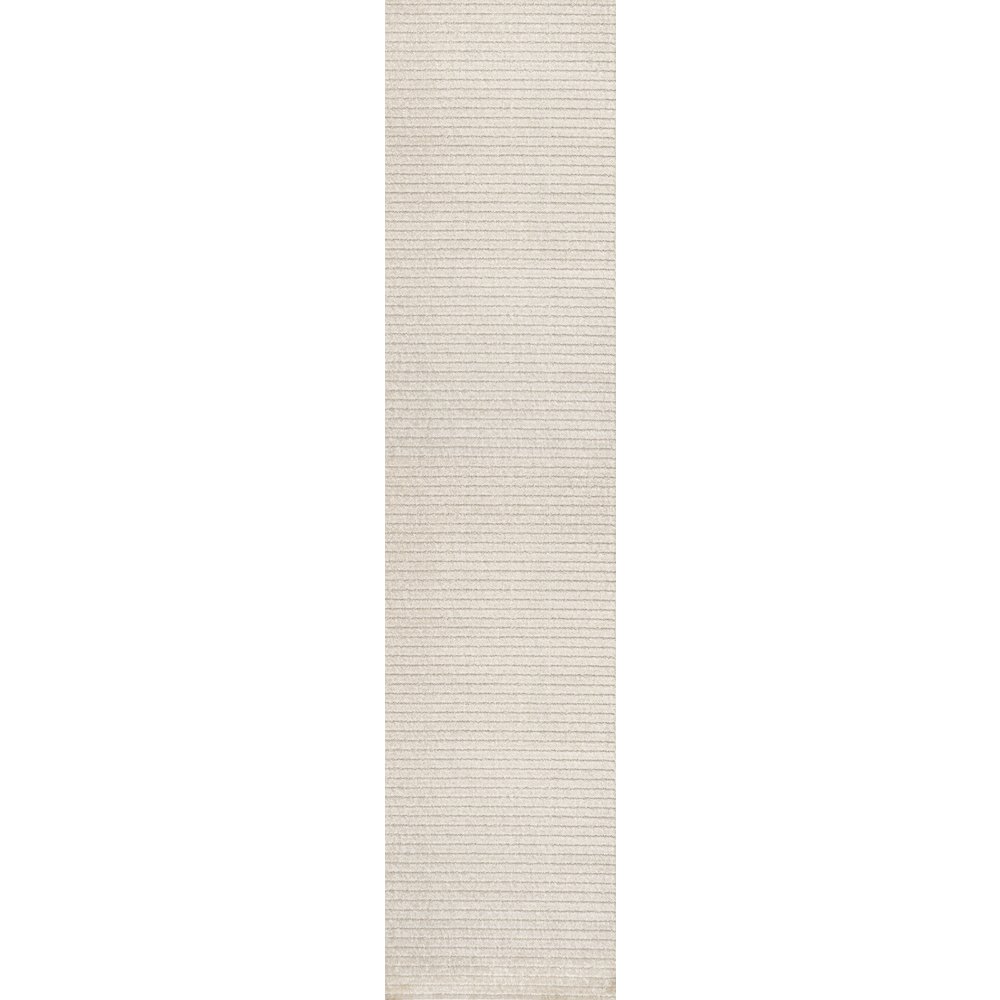 Aarhus Minimalist Scandi Striped Area Rug. Picture 1