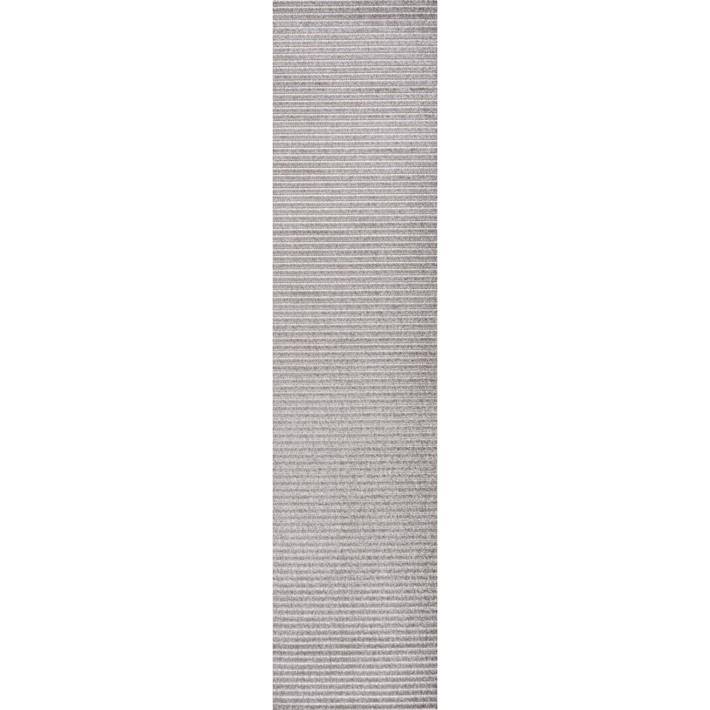 Aarhus Minimalist Scandi Striped Area Rug. Picture 1