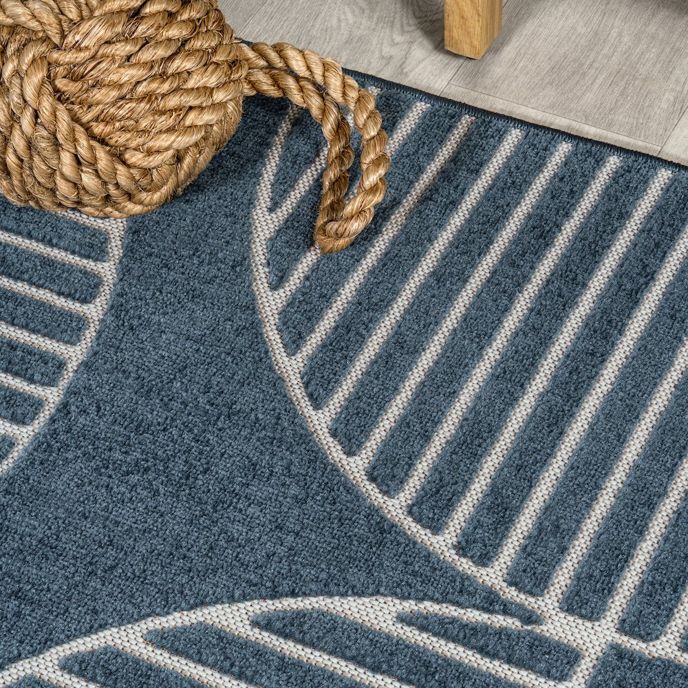 Nordby Geometric Arch Scandi Striped Area Rug. Picture 2