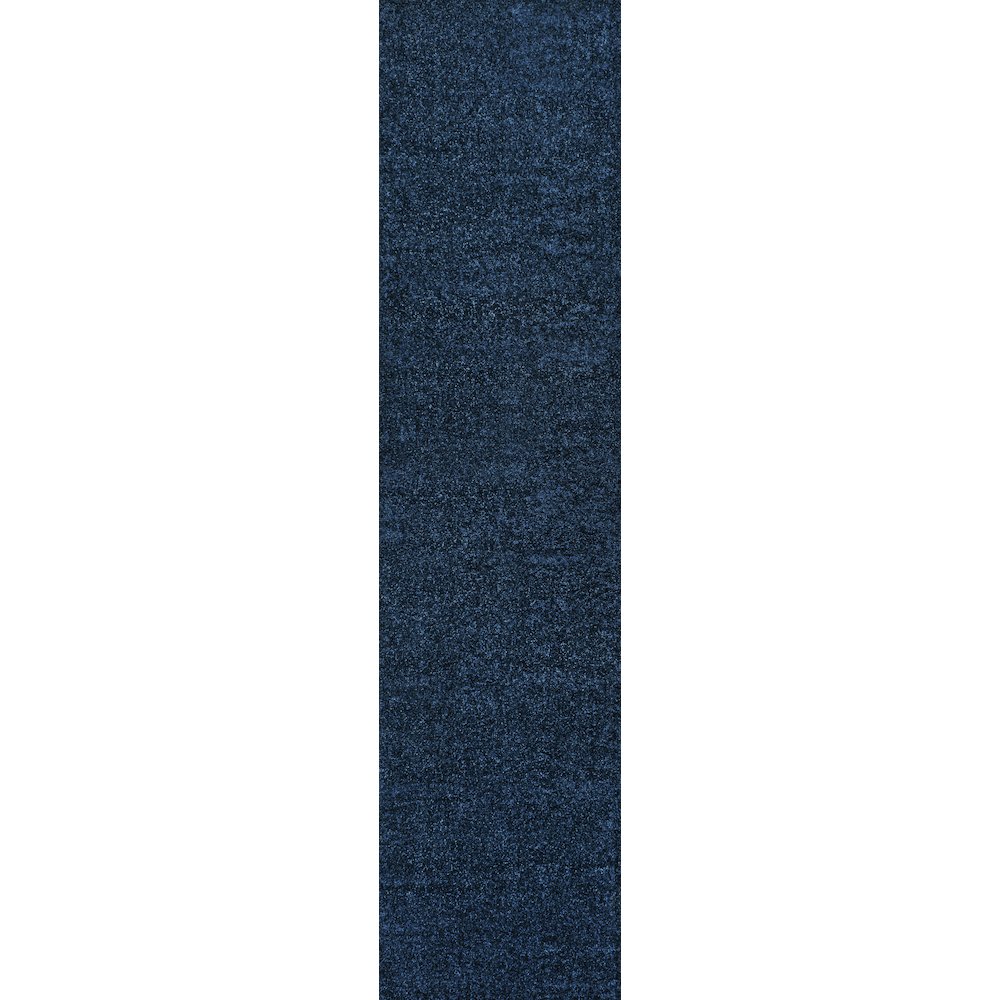 Haze Solid Low Pile Area Rug Navy. Picture 1
