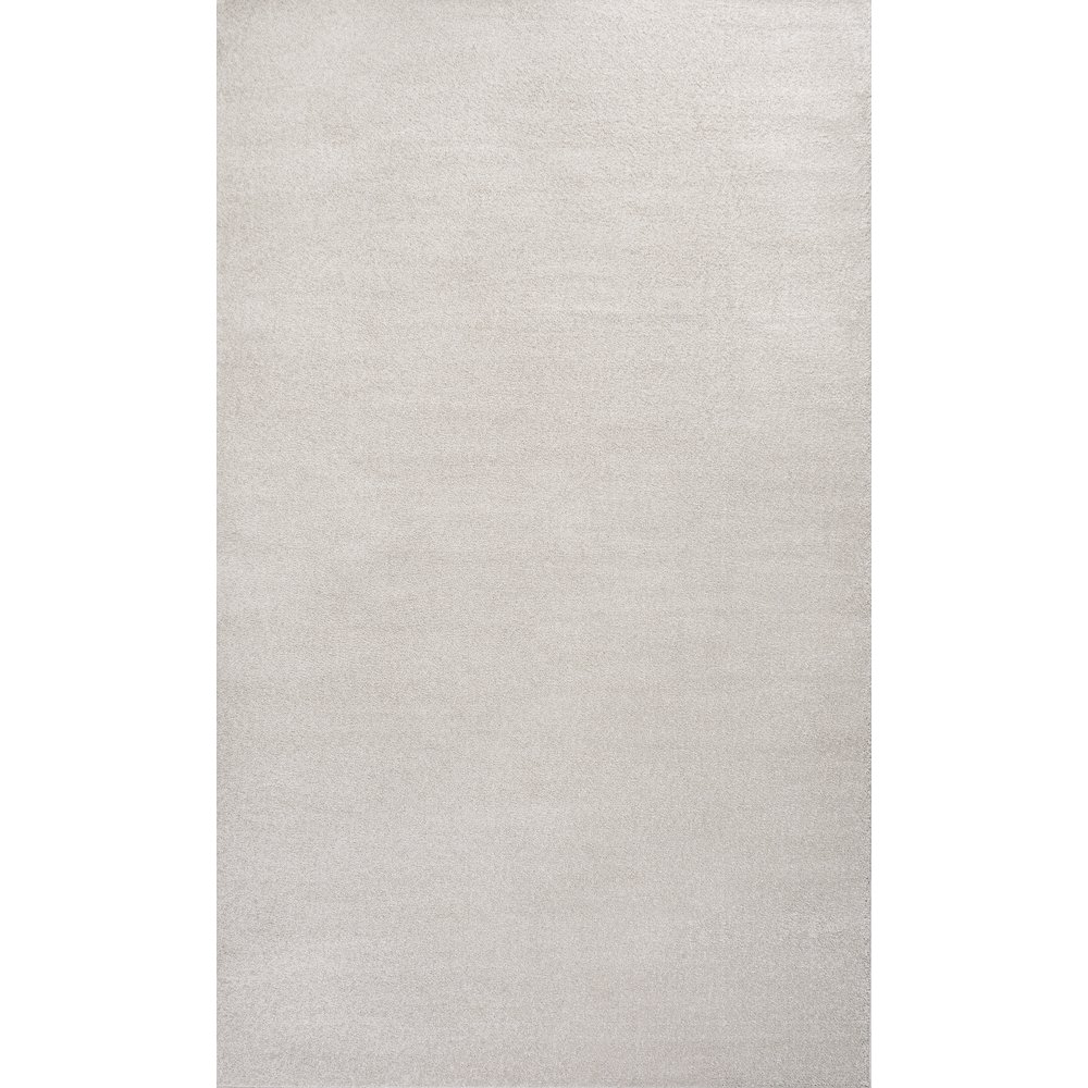 Haze Solid Low Pile Area Rug Ivory. Picture 1