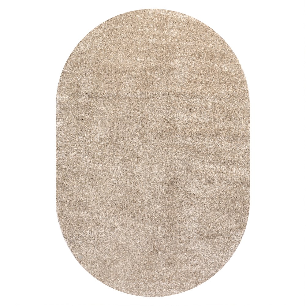 Haze Solid Low Pile Area Rug Beige. Picture 1