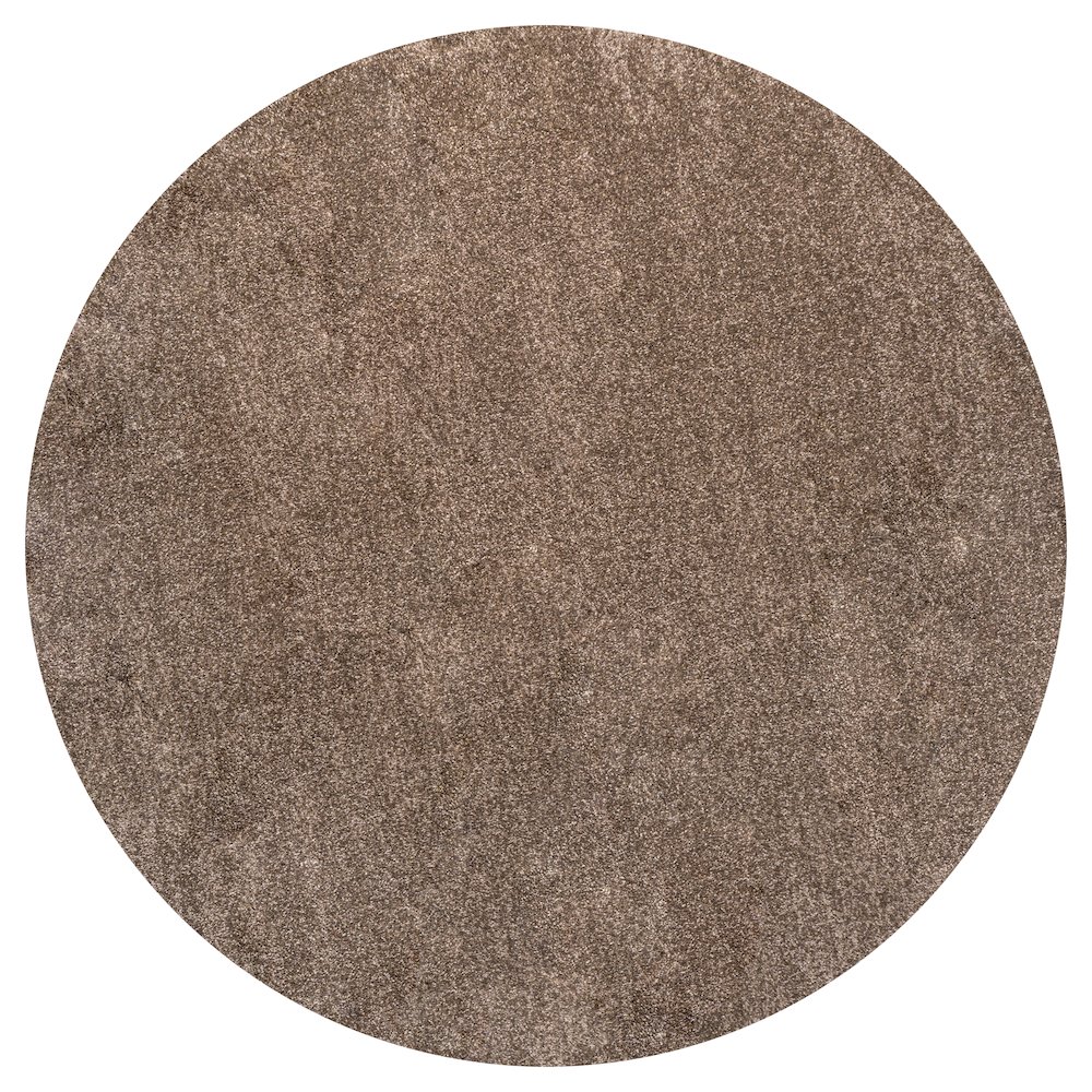 Haze Solid Low Pile Area Rug Brown. Picture 1