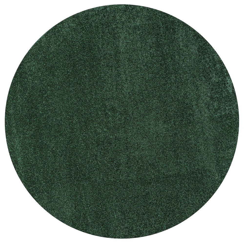 Haze Solid Low Pile Area Rug Emerald. Picture 1