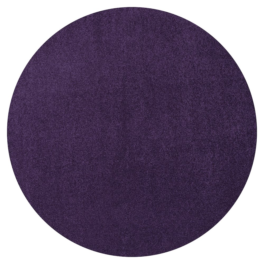 Haze Solid Low Pile Area Rug Purple. Picture 1