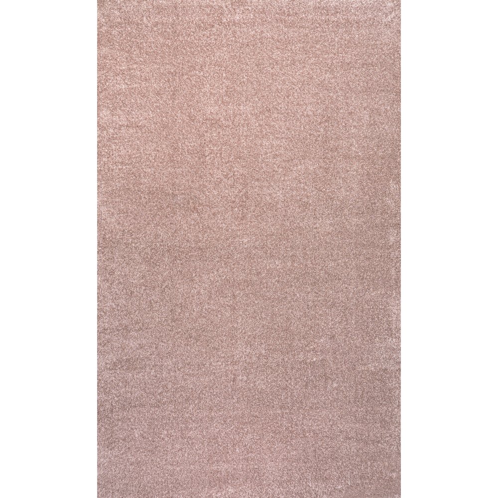 Haze Solid Low Pile Area Rug Pink. Picture 1