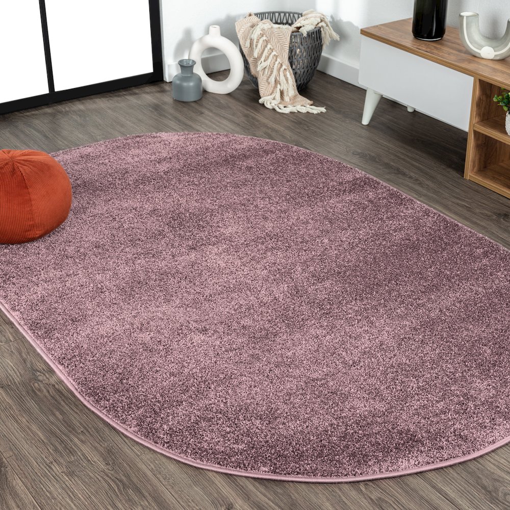 Haze Solid Low Pile Area Rug. Picture 2