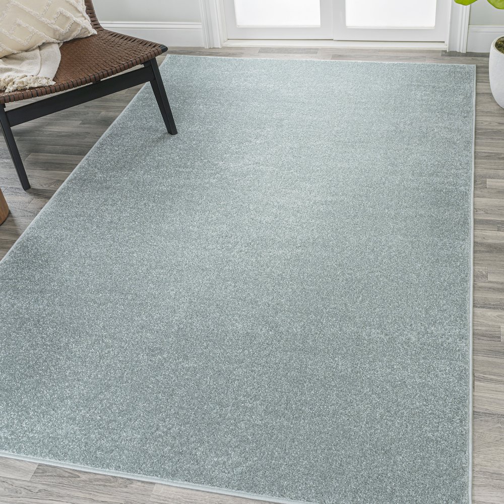 Haze Solid Low Pile Area Rug. Picture 2