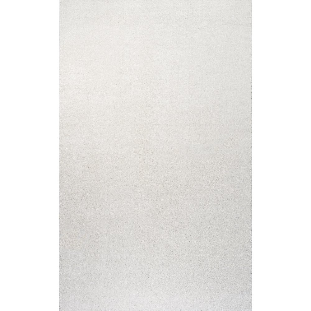 Haze Solid Low Pile Area Rug Cream. Picture 1