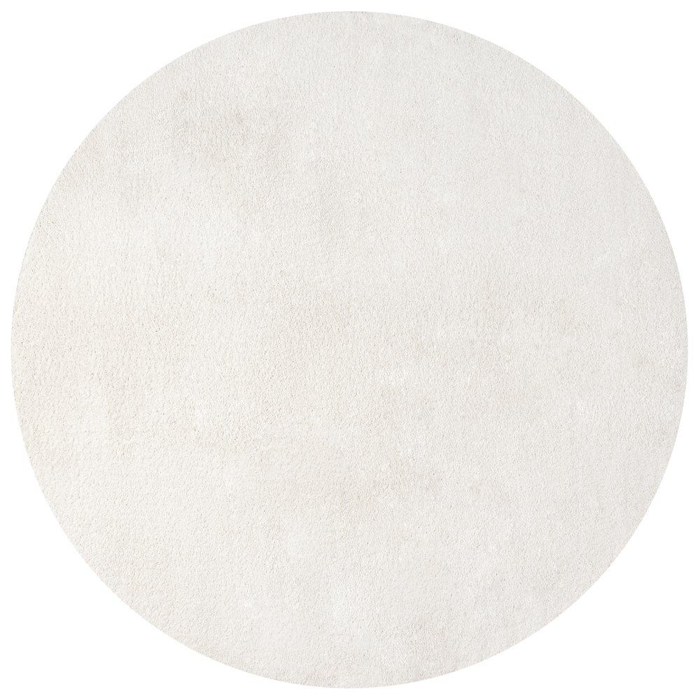 Haze Solid Low Pile Area Rug Cream. Picture 1