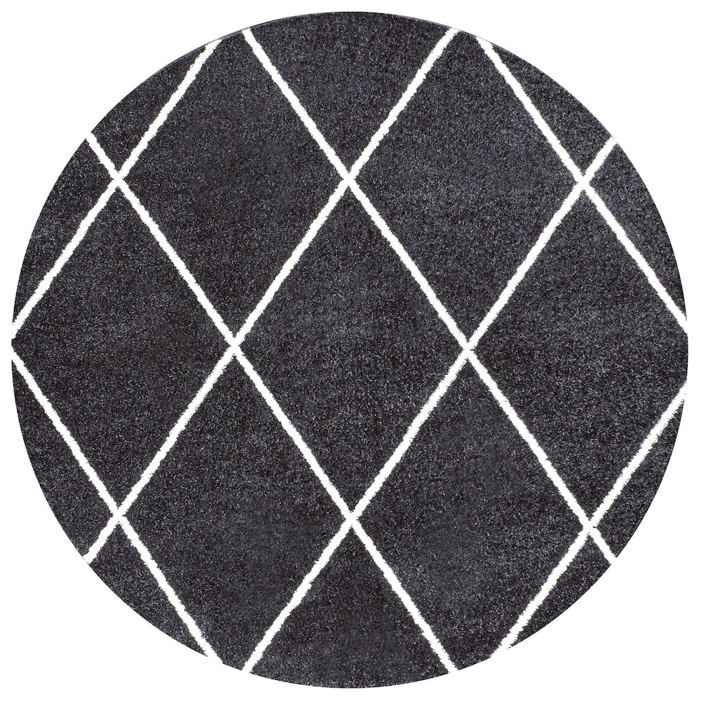 Cole Minimalist Diamond Trellis Area Rug. Picture 1