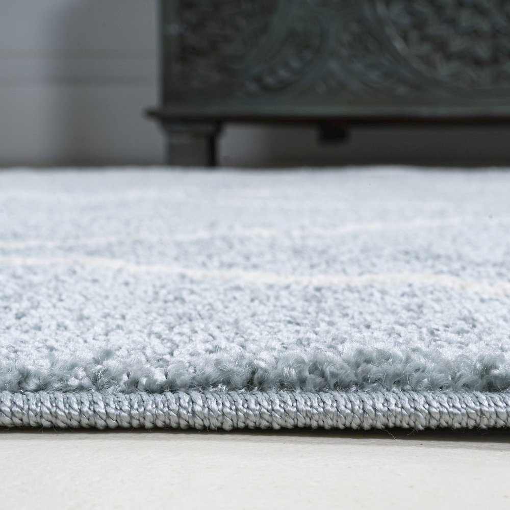 Cole Minimalist Diamond Trellis Area Rug. Picture 9