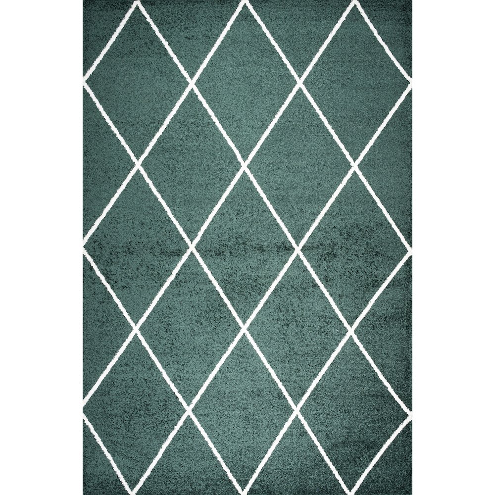 Cole Minimalist Diamond Trellis Area Rug. Picture 1