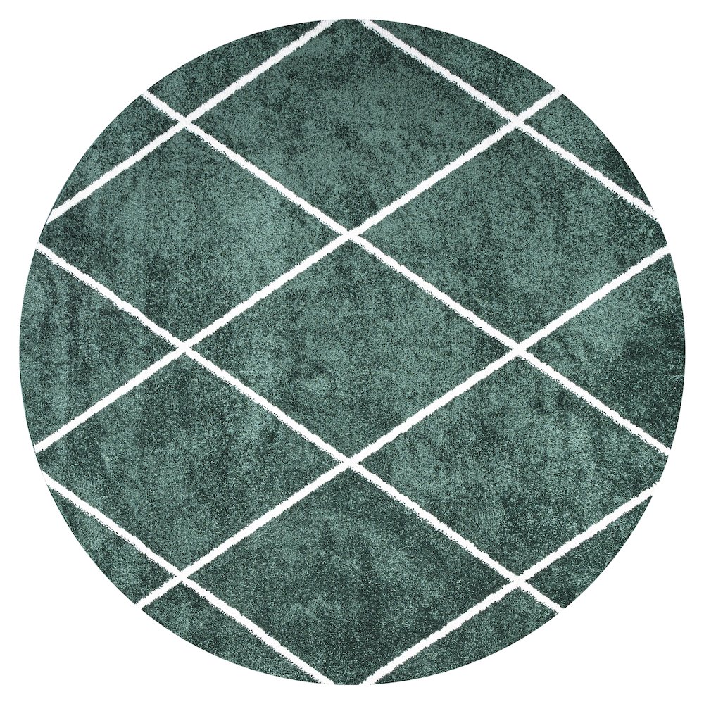 Cole Minimalist Diamond Trellis Area Rug. Picture 1
