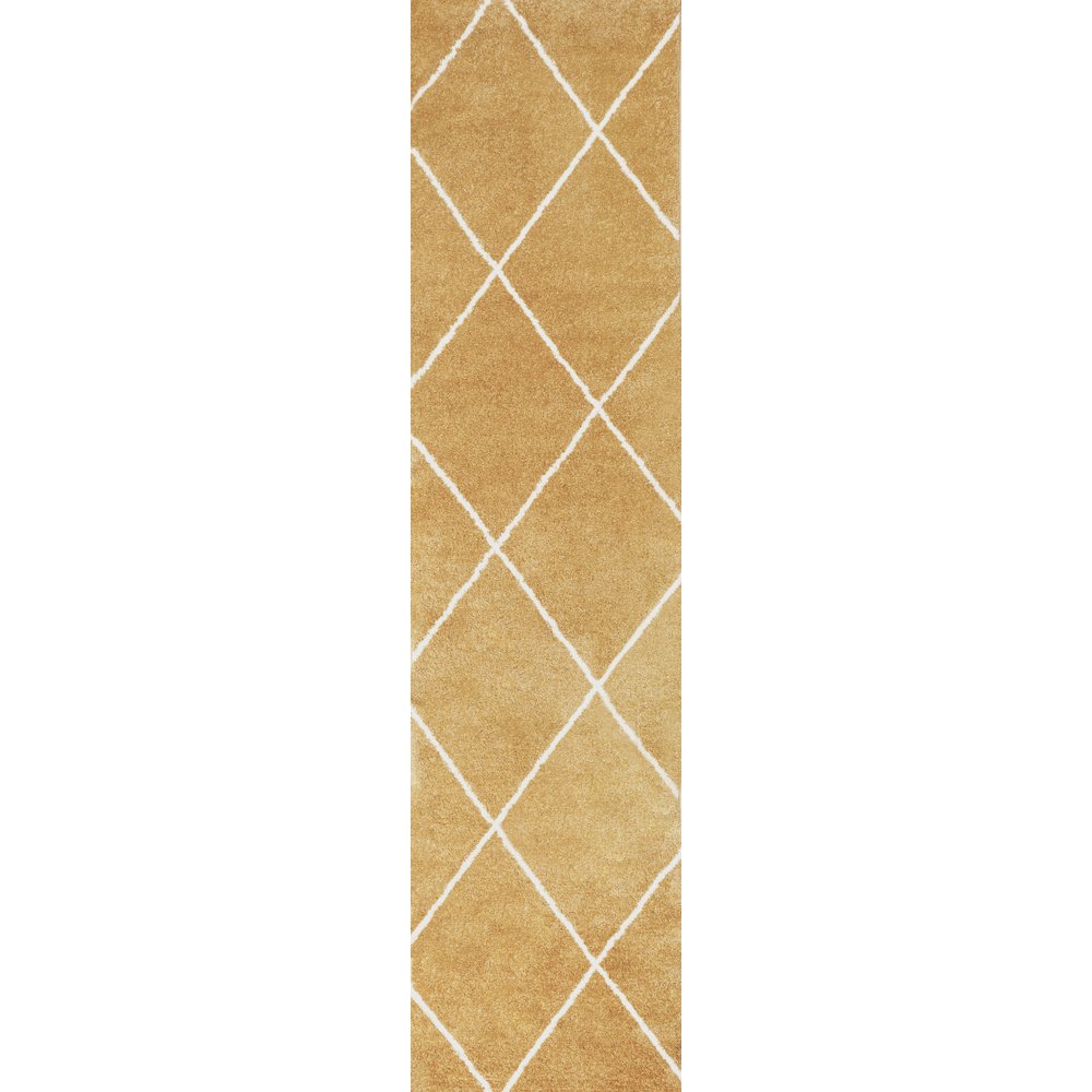 Cole Minimalist Diamond Trellis Area Rug. Picture 1