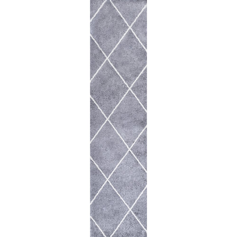 Cole Minimalist Diamond Trellis Area Rug. Picture 1