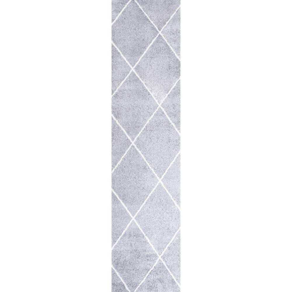 Cole Minimalist Diamond Trellis Area Rug. Picture 1