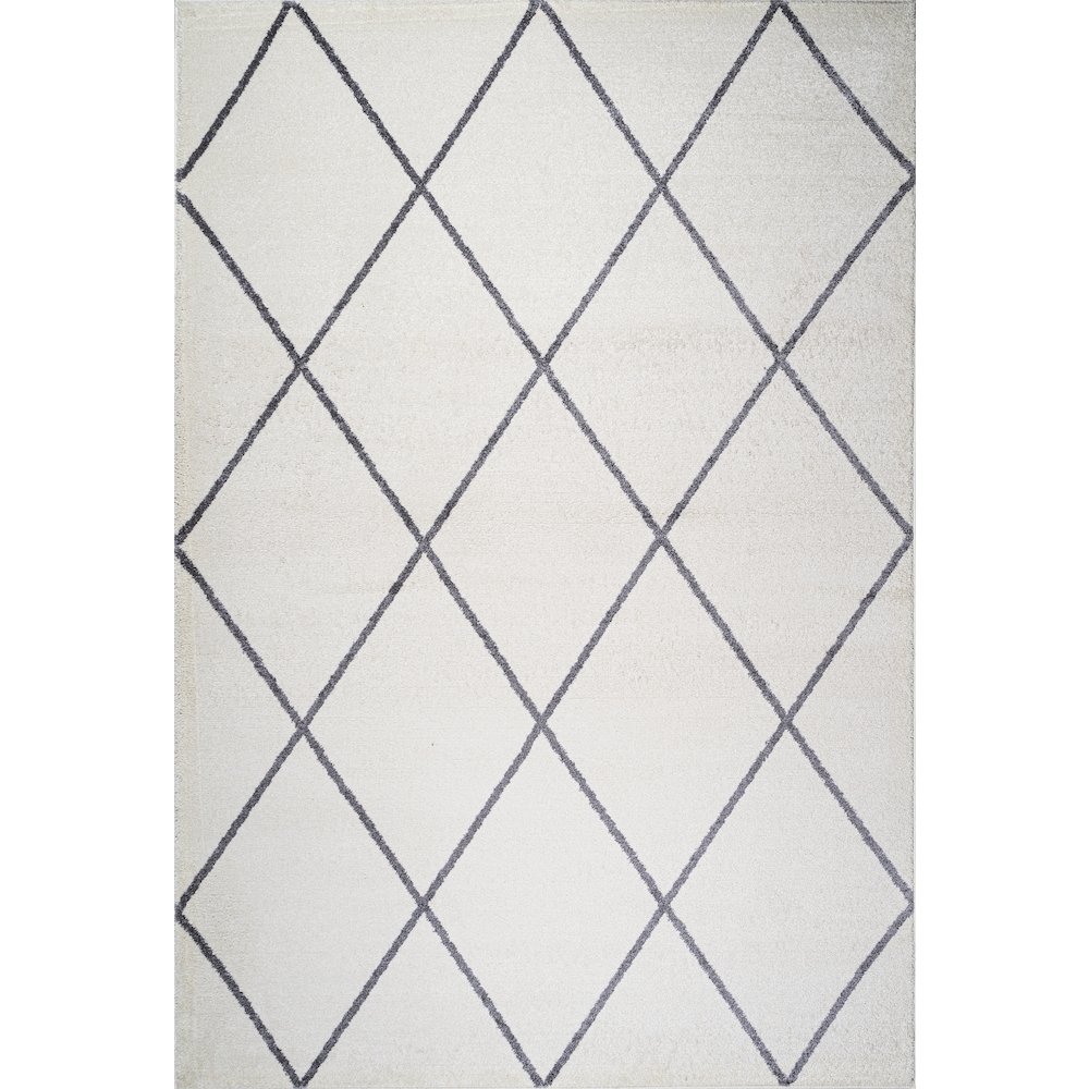 Cole Minimalist Diamond Trellis Area Rug. Picture 1