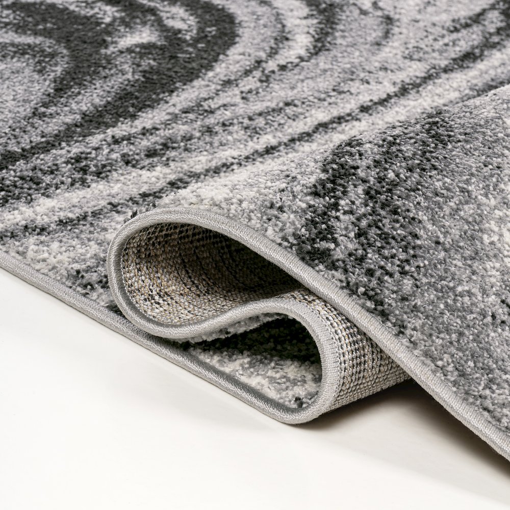 Viscon Abstract Marble Contemporary Area Rug. Picture 6