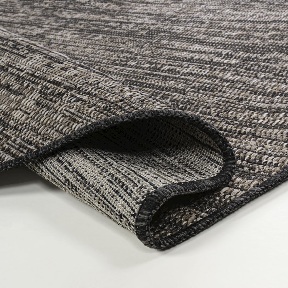Callan Modern Rustic Abstract Natural   Indoor/Outdoor Shaped  Rug. Picture 3