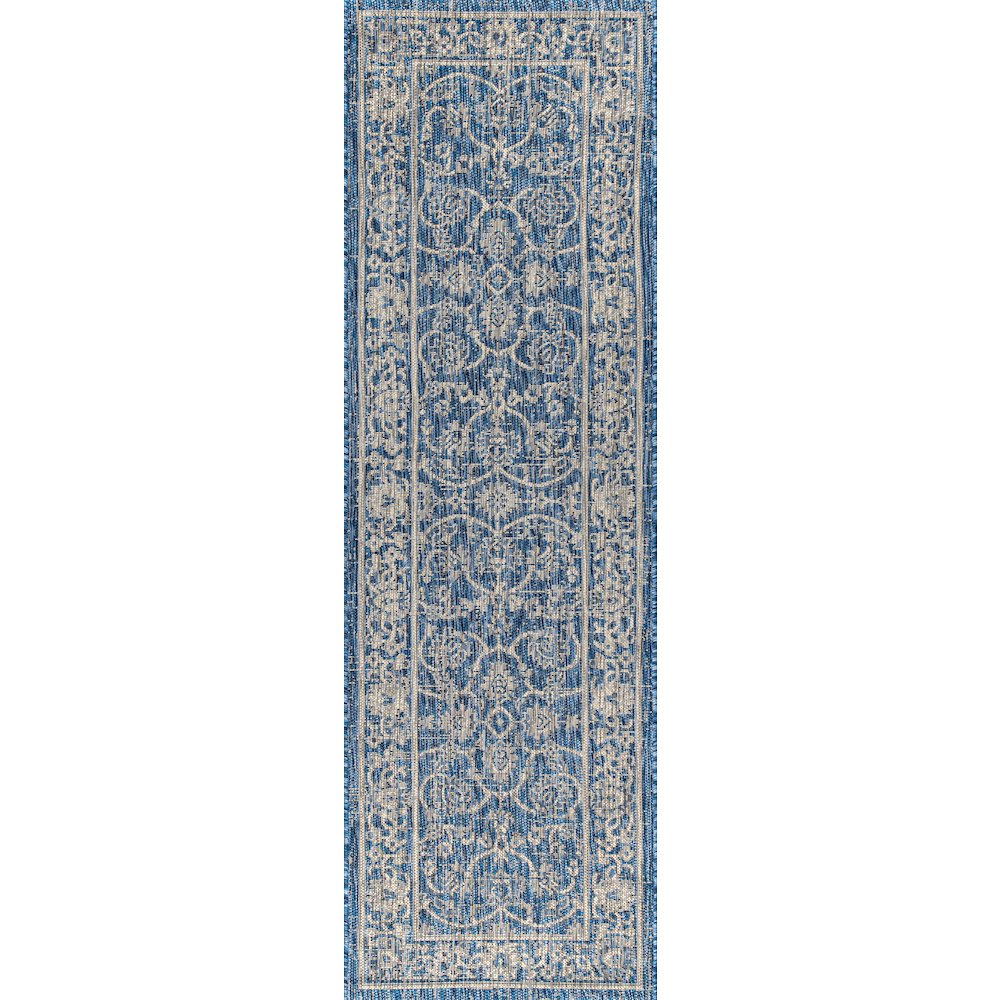 Palazzo Vine And Border Textured Weave Indoor/Outdoor Area Rug. Picture 1