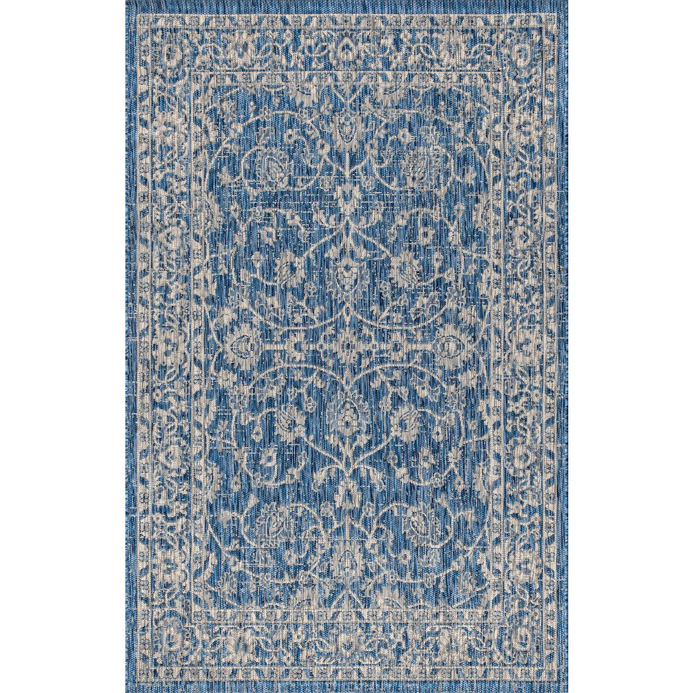 Palazzo Vine And Border Textured Weave Indoor/Outdoor Area Rug. Picture 1