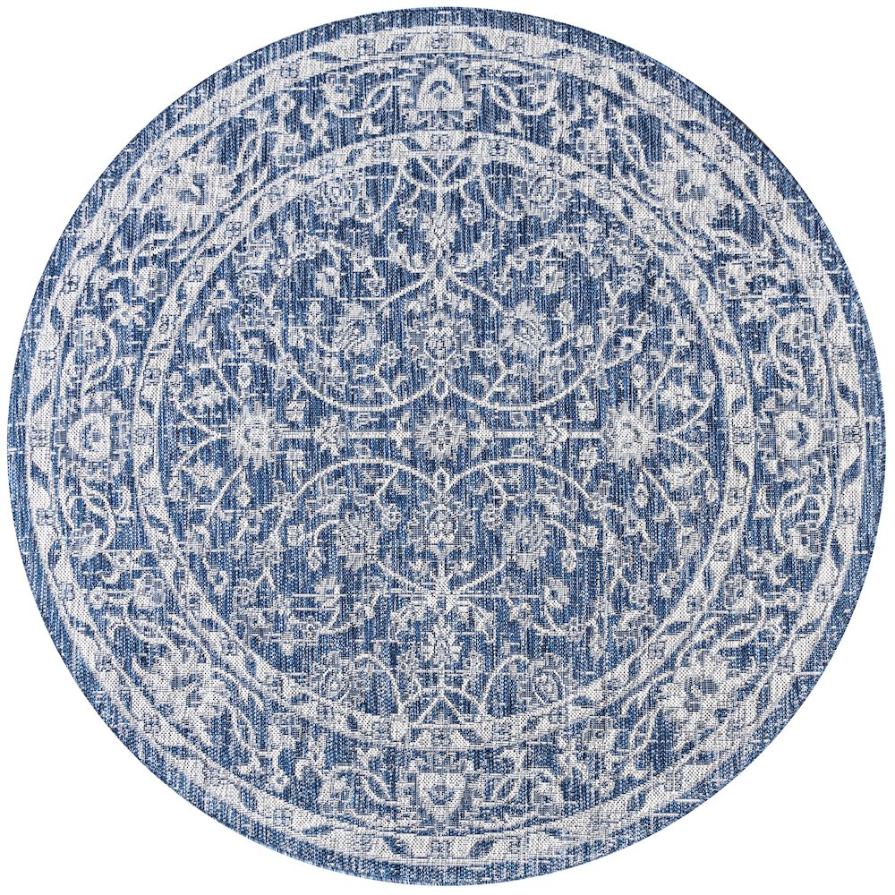 Palazzo Vine And Border Textured Weave Indoor/Outdoor Area Rug. Picture 1