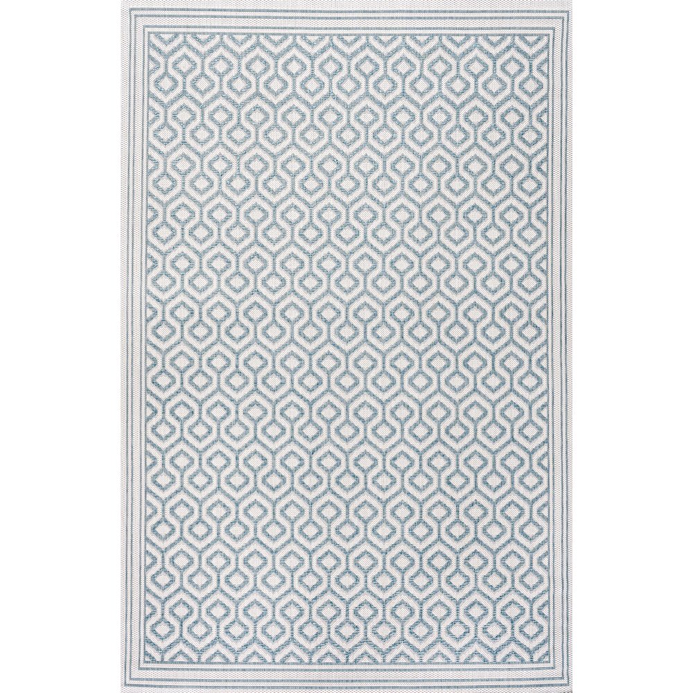 Marvao Diamond Trellis Indoor/Outdoor Area Rug. Picture 1